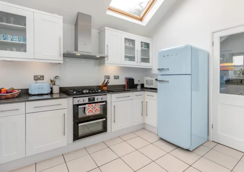 The kitchen at Old Post Office, Golant