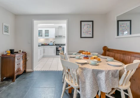 The dining area at Old Post Office, Golant