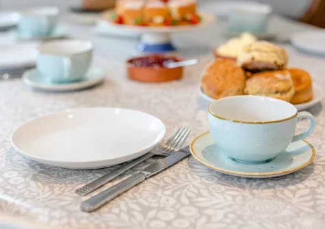 The dining area at Old Post Office, Golant