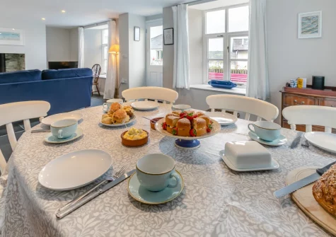 The dining area at Old Post Office, Golant