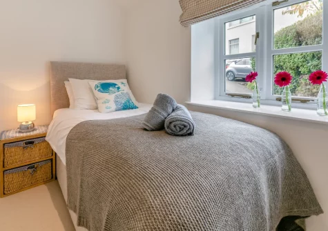 Bedroom #3 at Old Post Office, Golant