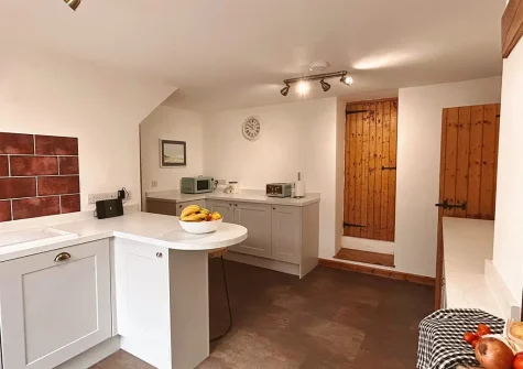 The kitchen at Old School House, Buck's Cross