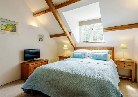 Bedroom #1 at Old School House, Buck's Cross