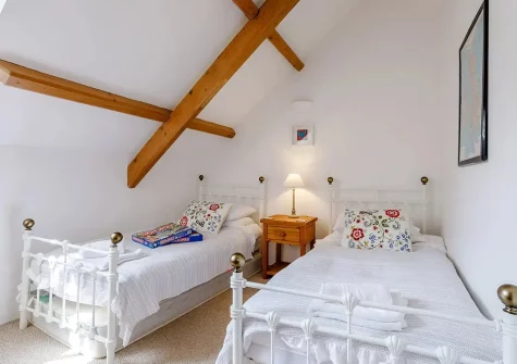 Bedroom #3 at Old School House, Buck's Cross