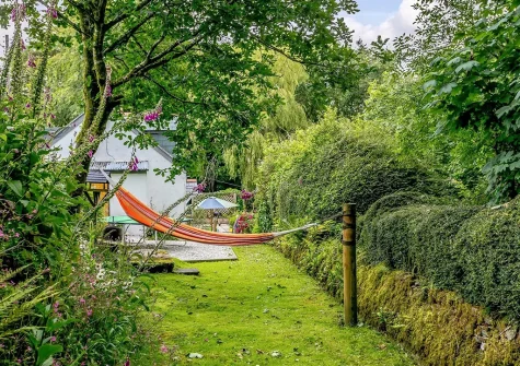 The garden at Old School House, Buck's Cross