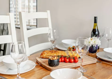 The dining area at Old Spot, Westward Ho!