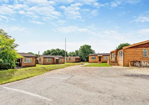 Old Spot is a bespoke-built cabin set within the gated grounds of award-winning The Pig On The Hill pub