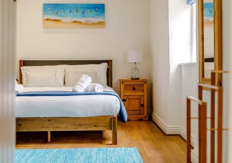 Bedroom #1 at Olive Cottage, Penryn
