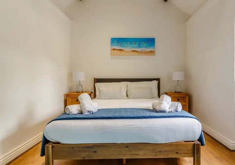Bedroom #1 at Olive Cottage, Penryn