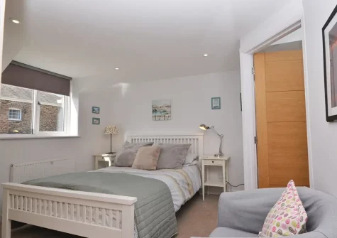 Bedroom #1 at Olive Court Coach House, Newton Ferrers