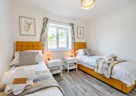 Bedroom #2 at Olive Lodge, High Bickington