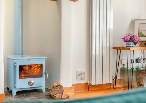 The living area at Olive Tree, St Teath