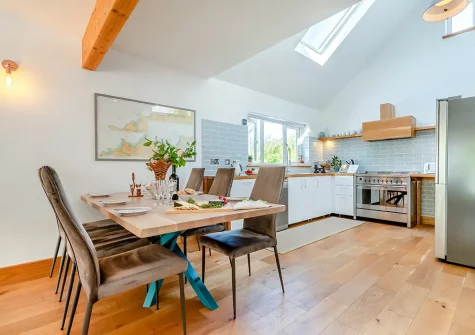 The kitchen & dining area at Olive Tree, St Teath