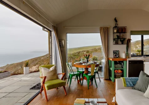 The living & dining area at Omega, Freathy