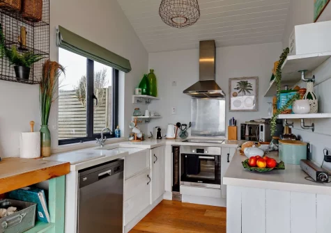 The kitchen at Omega, Freathy