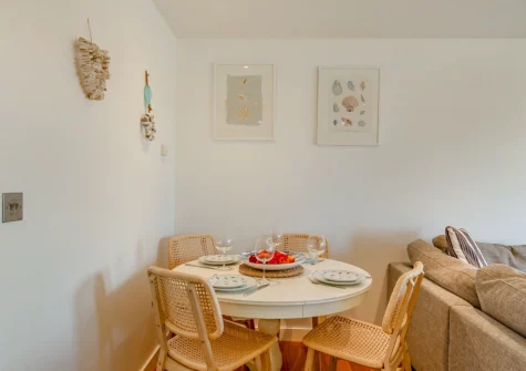 The dining area at Once upon a Tide, Newquay
