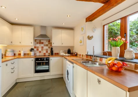 The kitchen at Oriel Cottage, Muddiford