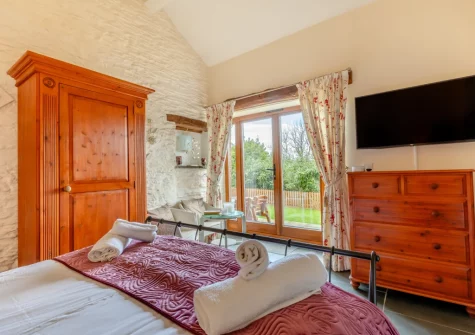 Bedroom #1 at Oriel Cottage, Muddiford