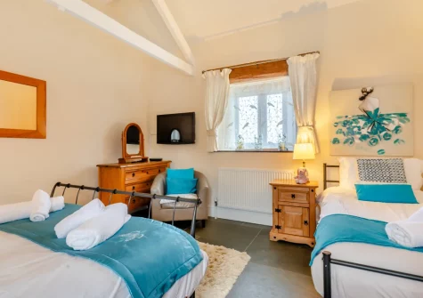 Bedroom #2 at Oriel Cottage, Muddiford