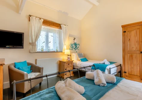 Bedroom #2 at Oriel Cottage, Muddiford