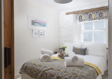 Bedroom #1 at Oriel Cottage, St Agnes