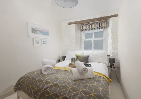 Bedroom #1 at Oriel Cottage, St Agnes