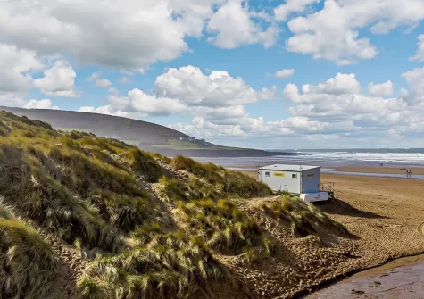 Orleigh overlooks the golden sands of Croyde Beach