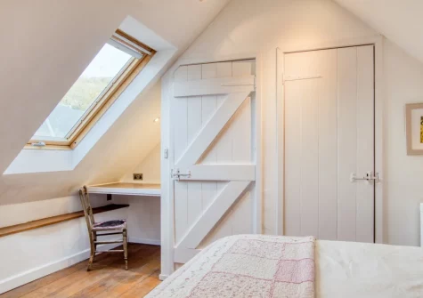 Bedroom #2 at Otter's Holt, Lower Washfield