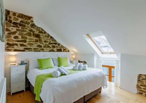 Bedroom #2 at Owl Barn at The Retreat, Higher Clovelly