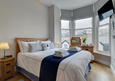 Bedroom #1 at Oystercatchers, Ilfracombe