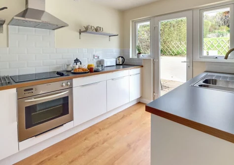 The kitchen at Oysters, Woolacombe