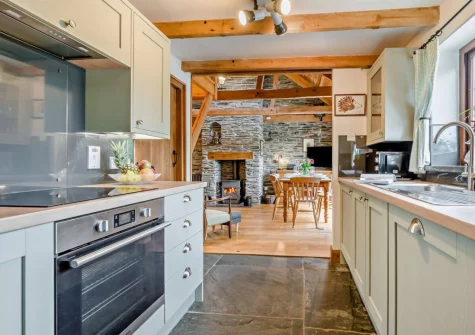 The kitchen at Padstow Wagon House, Padstow