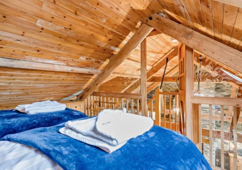 Bedroom #3 at Padstow Wagon House, Padstow