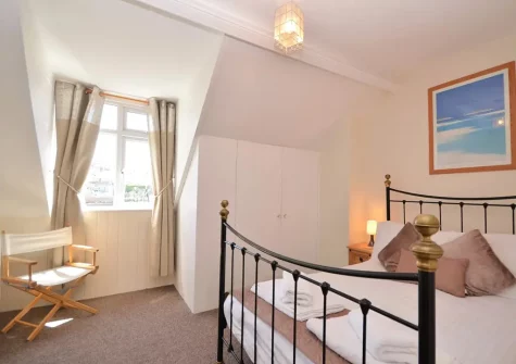 Bedroom #1 at Palm Cottage, Brixham