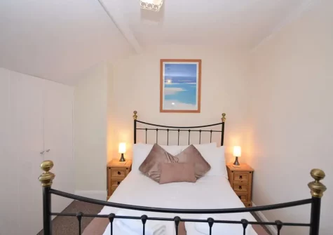 Bedroom #1 at Palm Cottage, Brixham