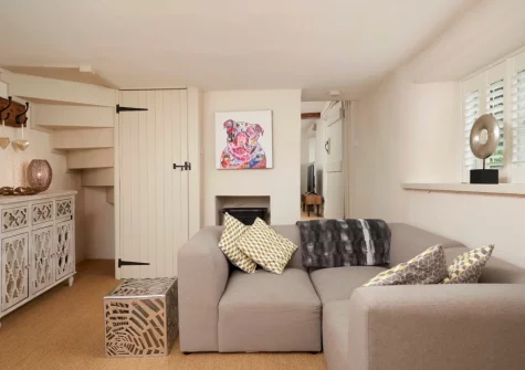 The cozy snug at Palmers Cottage, Dalwood