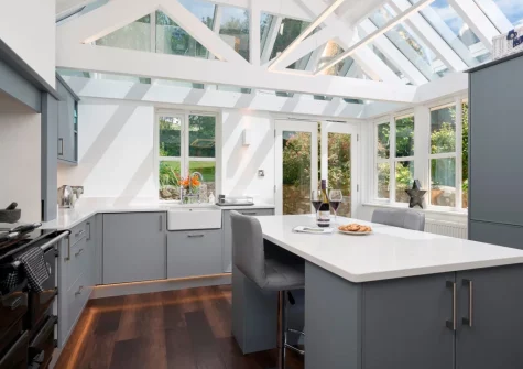 The kitchen at Palmers Cottage, Dalwood