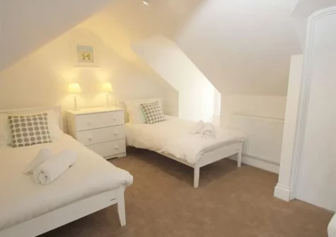Bedroom #3 at Panacea, Fowey