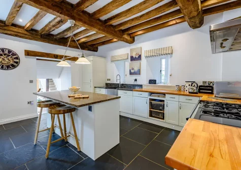 The kitchen at Park Gate Stables, Tawstock