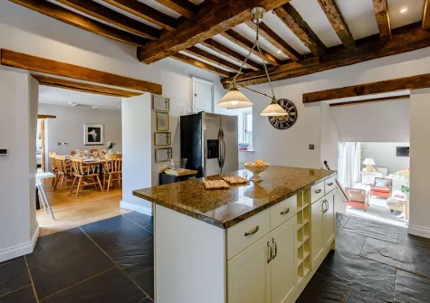 The kitchen at Park Gate Stables, Tawstock