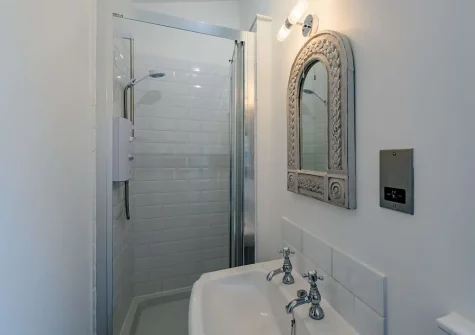 Bedroom #1 en-suite shower room at Park Gate Stables, Tawstock