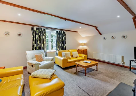 The living room at Parr Cottage, Two Waters Foot
