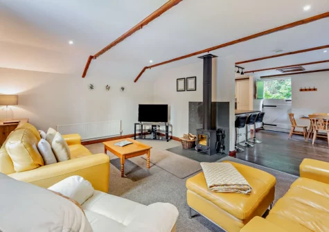 The living room at Parr Cottage, Two Waters Foot
