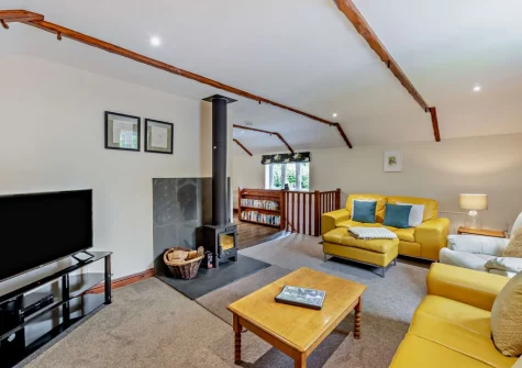 The living room at Parr Cottage, Two Waters Foot