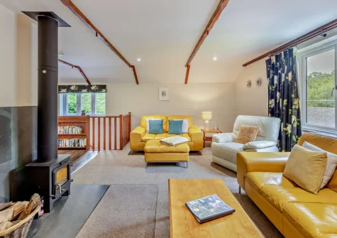 The living room at Parr Cottage, Two Waters Foot