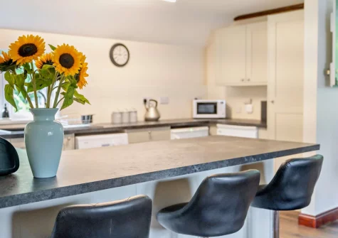 The kitchen at Parr Cottage, Two Waters Foot