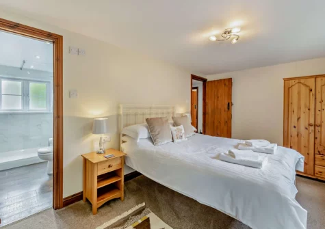 Bedroom #1 at Parr Cottage, Two Waters Foot
