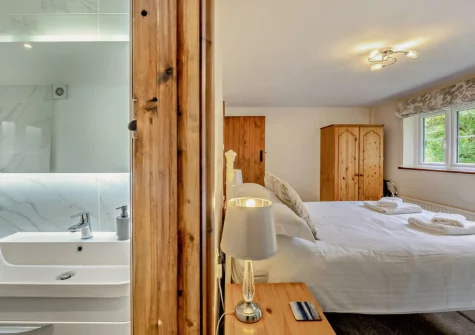 Bedroom #1 at Parr Cottage, Two Waters Foot