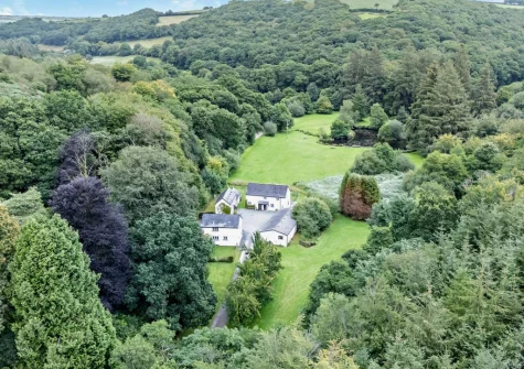 Guests are free to explore 7.5 acres of shared grounds that include tranquil woodlands