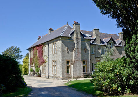 Outside Kentisbury Grange, Kentisbury